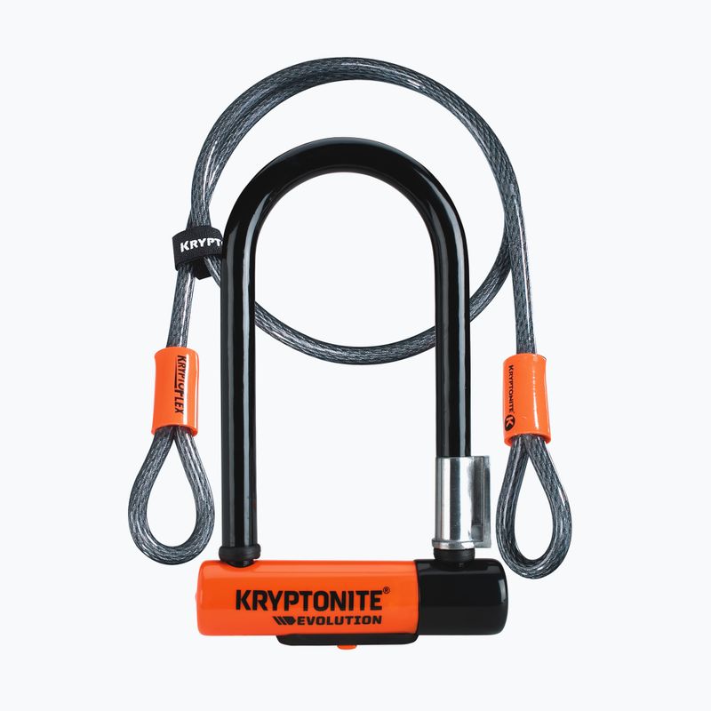 Kryptonite Evolution Mini-7 U-lock dviračių spyna juoda