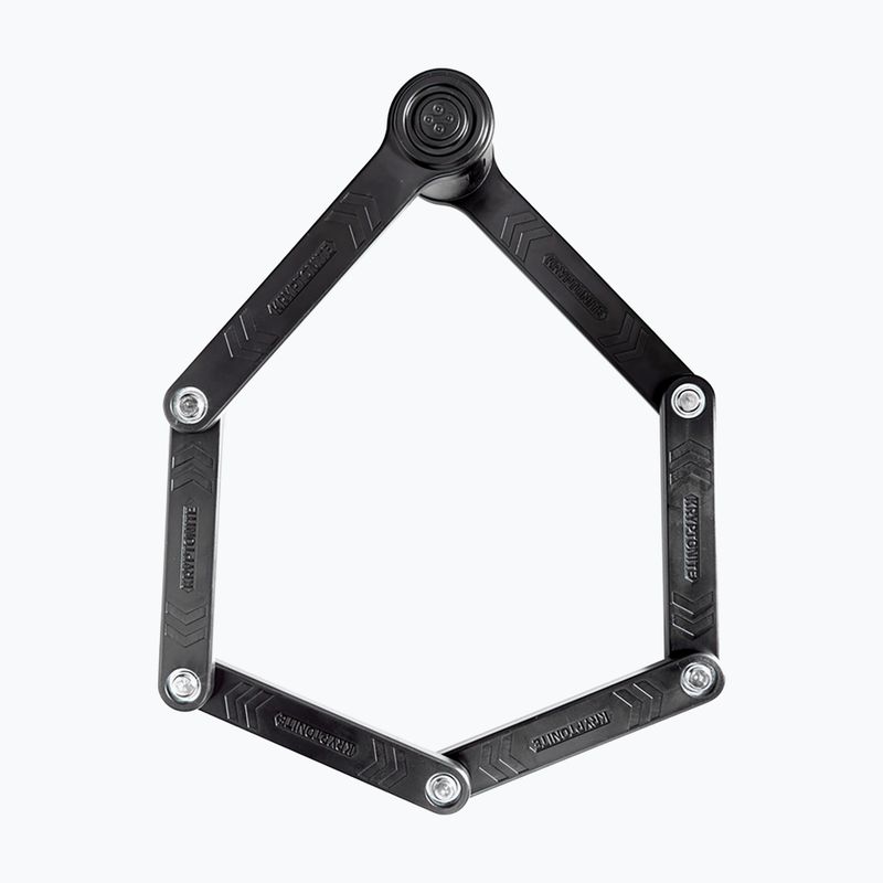 Kryptonite Keeper 585 sulankstoma dviračio spyna, juoda K004110