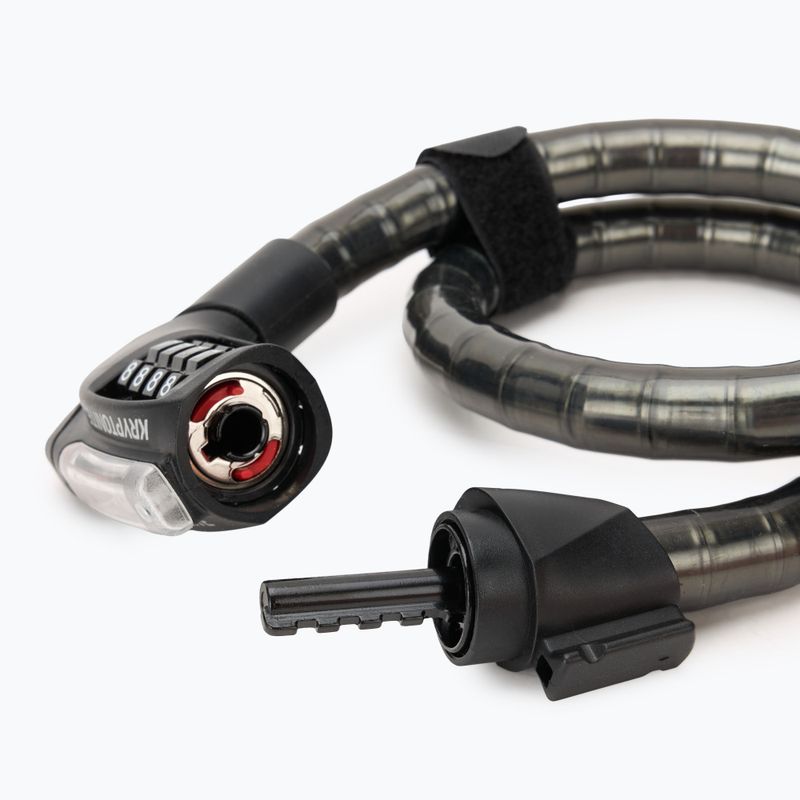 Dviračio užsegimas Kryptonite KryptoFlex 2080 Armored Combo Cable black 3