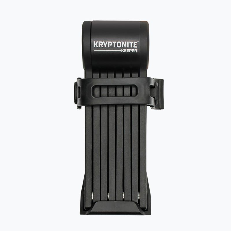 Kryptonite Keeper Mini sulankstoma dviračių spyna juoda K005810 2