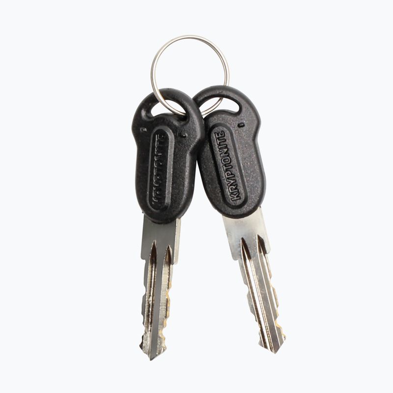 Kryptonite Keeper Mini sulankstoma dviračių spyna juoda K005810 7