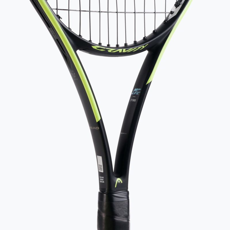 HEAD Gravity MP Lite teniso raketė juodai mėlyna 233831 4