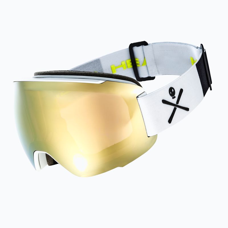 HEAD slidinėjimo akiniai Magnify 5K gold/orange/wcr 390831 9