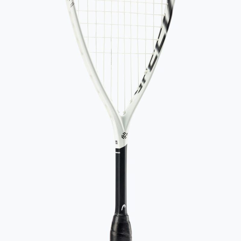 HEAD skvošo raketė sq Graphene 360+ Speed 135 SB balta ir juoda 211051 5