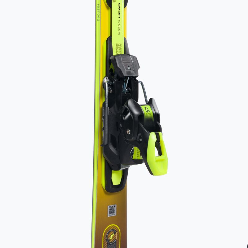 HEAD Supershape e-Speed SW SF-PR + PRD 12 yellow 313321/100857 kalnų slidės 7