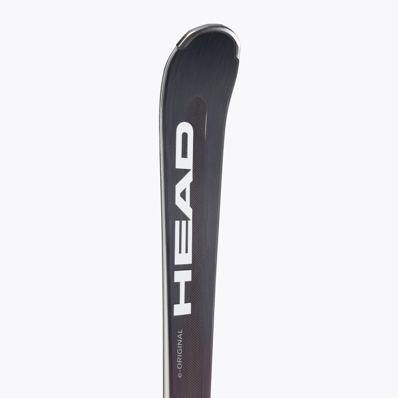 HEAD Supershape e-Original SW SF-PR + PRD 12 pilka 313391/100856 kalnų slidės 8