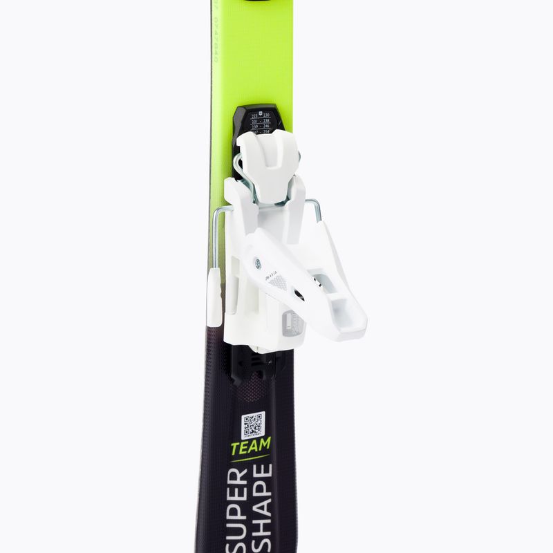 Vaikiškos kalnų slidės HEAD Supershape Team Easy Jrs + Jrs 4.5 white/yellow 314201/100863 6