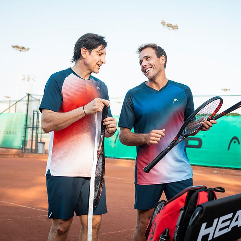 HEAD vyriški teniso marškinėliai Topspin color 811422 5