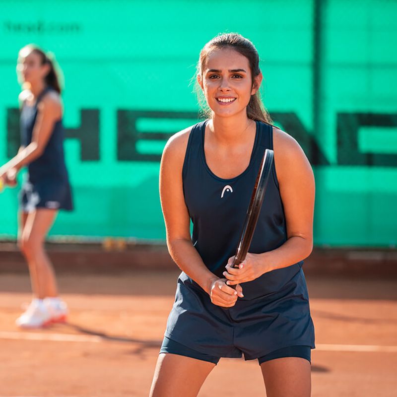 HEAD moteriški teniso marškinėliai Sprint navy blue 814542 3