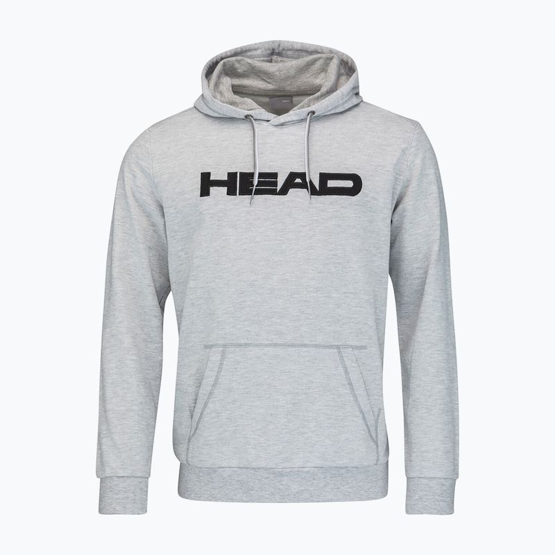 Vyriški teniso džemperiai HEAD Club Byron Hoodie pilka 811449GM