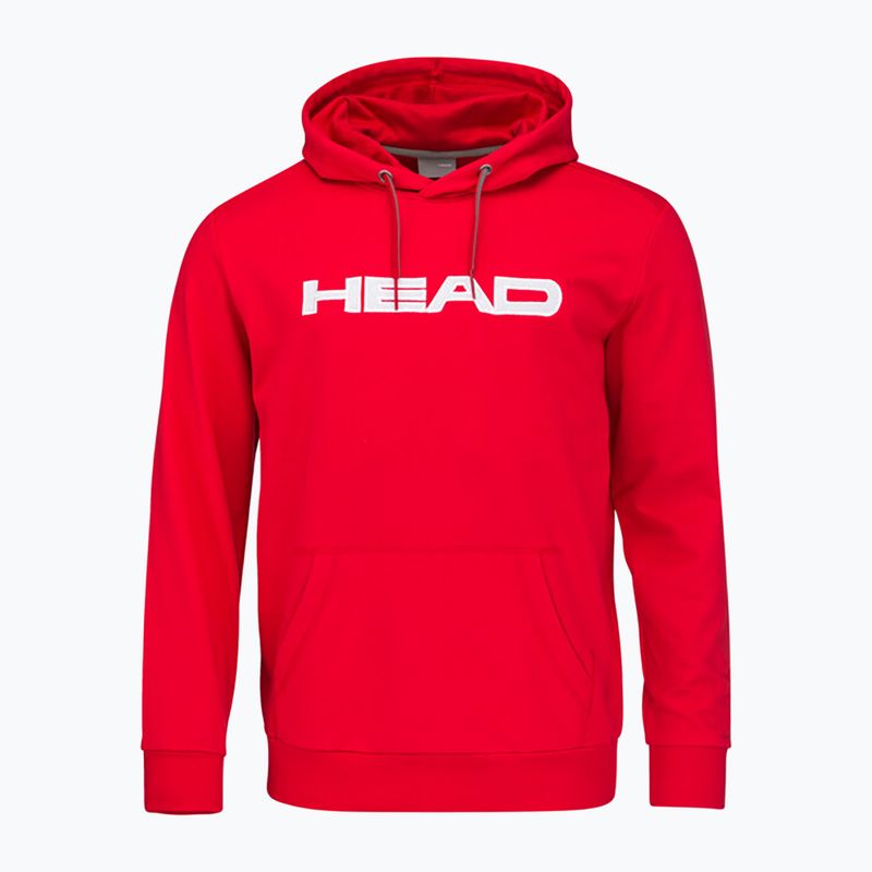 Vyriškas teniso džemperis HEAD Club Byron Hoodie red