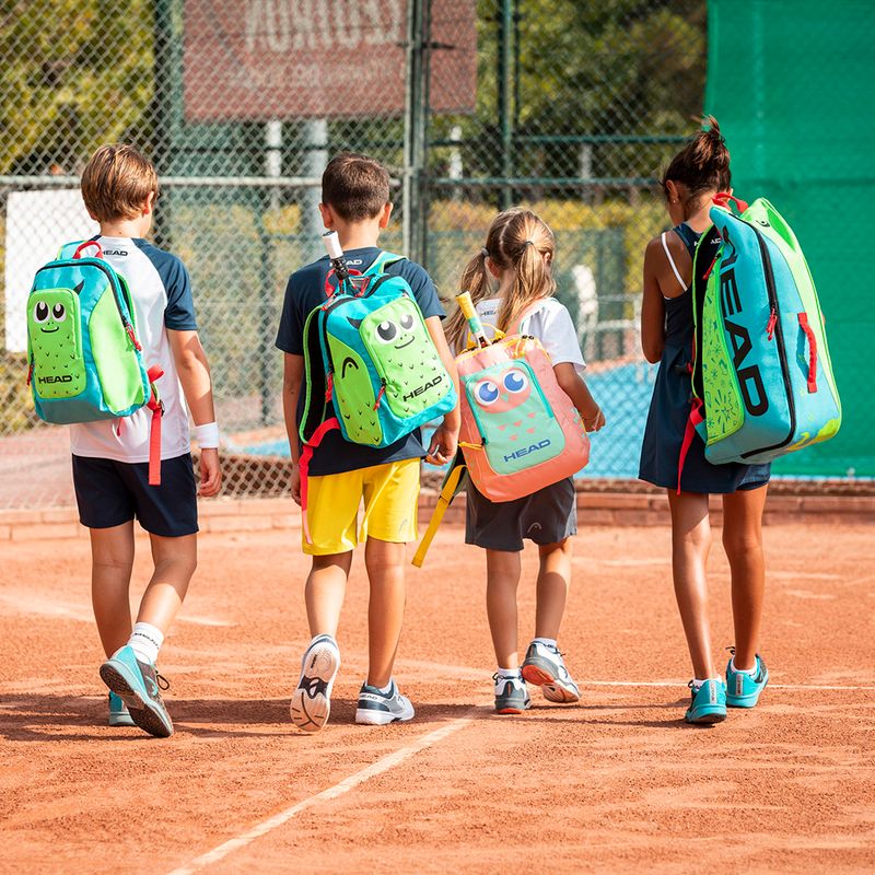 HEAD vaikiška teniso kuprinė 14 l mėlynai žalia 283682 7