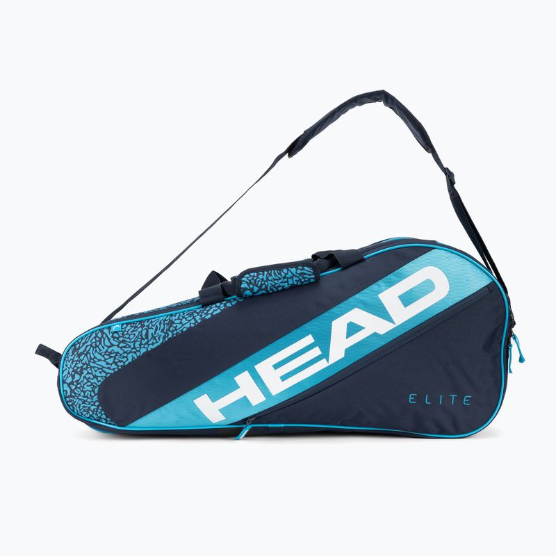 HEAD Elite 6R teniso krepšys 41 l tamsiai mėlynas 283642