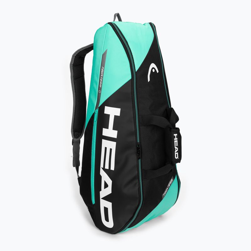 HEAD Tour Team 6R teniso krepšys 53,5 l juodas/mėlynas 283482 2