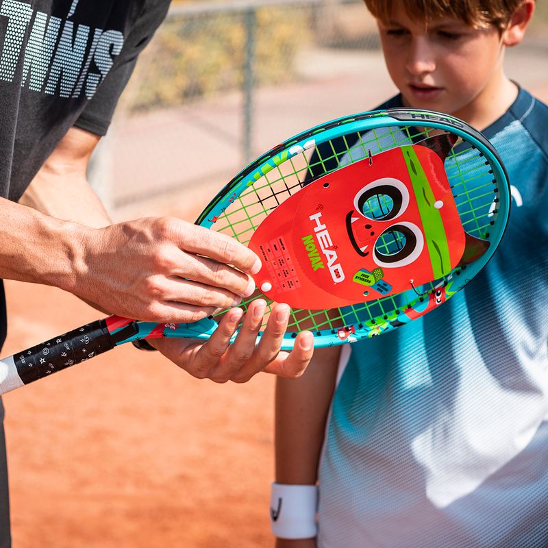 HEAD Novak 25 vaikiška teniso raketė mėlyna 233102 6