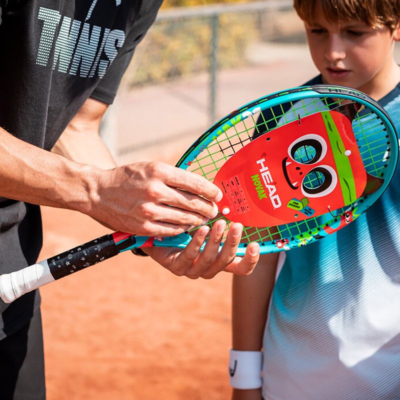 Vaikiška teniso raketė HEAD Novak 21 SC mėlyna 233122 8