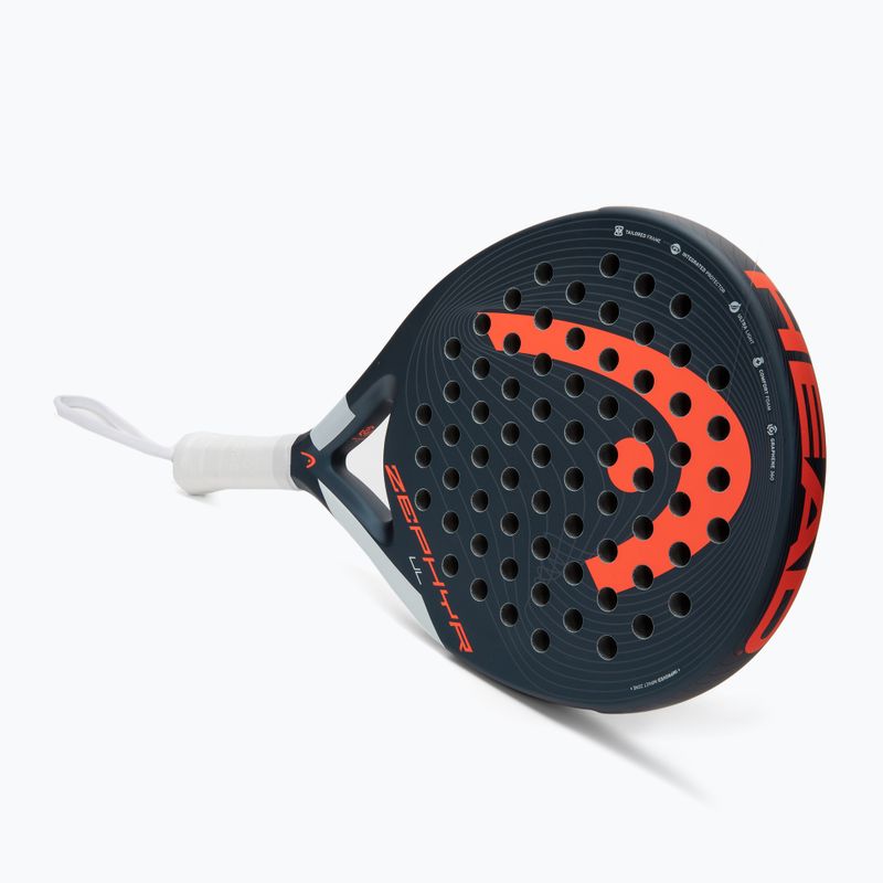 HEAD Zephyr UL irklentės raketė mėlyna ir balta 228222 2