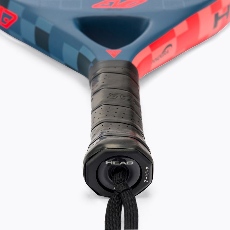 HEAD Evo Delta su Cb pilkai raudona irklentės raketė 228280 3