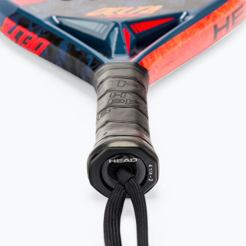 HEAD irklentės raketė Graphene 360+ Delta Hybrid su CB raudona/juoda 228100 3