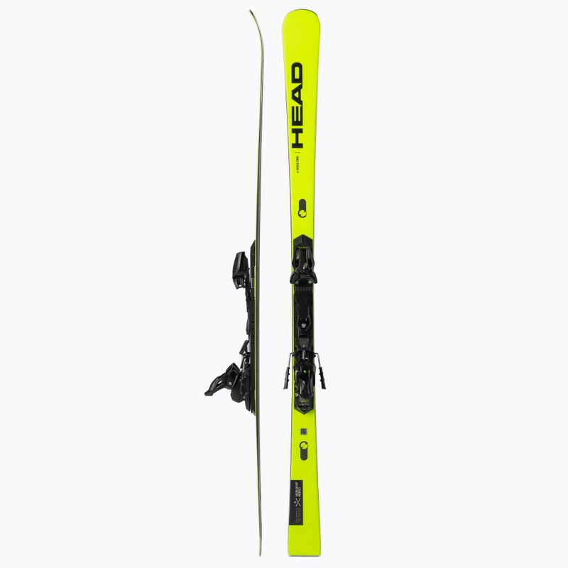 HEAD WC Rebels E-Race Pro SW RP WCR 14 + Freeflex 14 geltonos spalvos 313250/100827 2