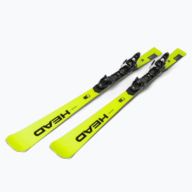 HEAD WC Rebels E-Race Pro SW RP WCR 14 + Freeflex 14 geltonos spalvos 313250/100827 4