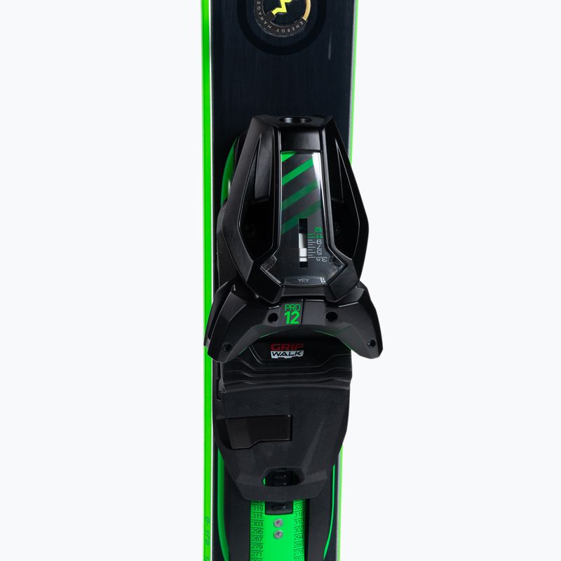 HEAD Supershape E-Magnum SW SF-PR + PRD 12 kalnų slidės juodos spalvos 313300/100834 7