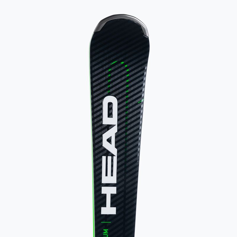 HEAD Supershape E-Magnum SW SF-PR + PRD 12 kalnų slidės juodos spalvos 313300/100834 9