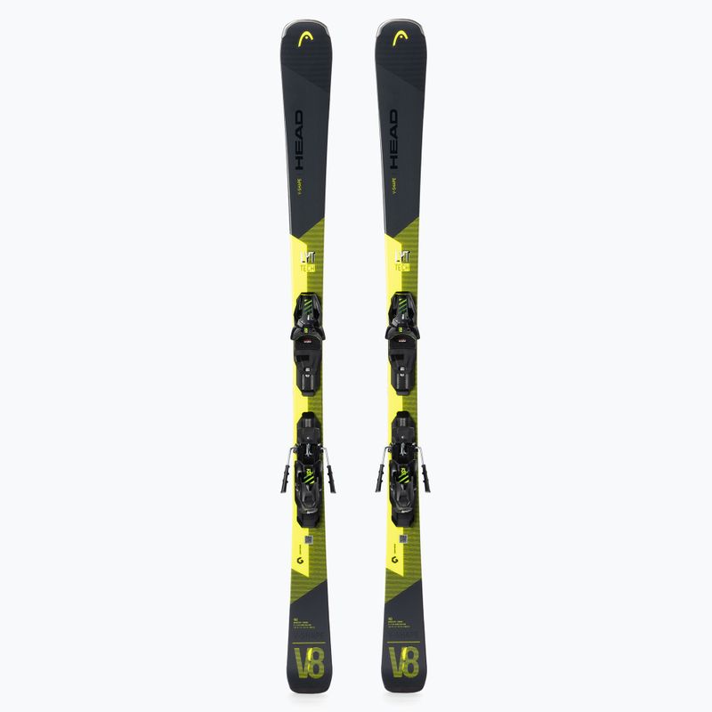 HEAD V-Shape V8 SW Lyt-PR + PRD 12 black 315220/100833 kalnų slidės