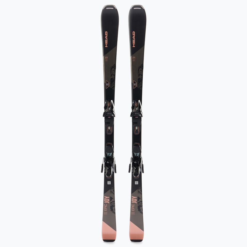 Moteriškos kalnų slidinėjimo slidės HEAD Epic Joy SW SLR Joy Pro + Joy 11 black 315610/100800