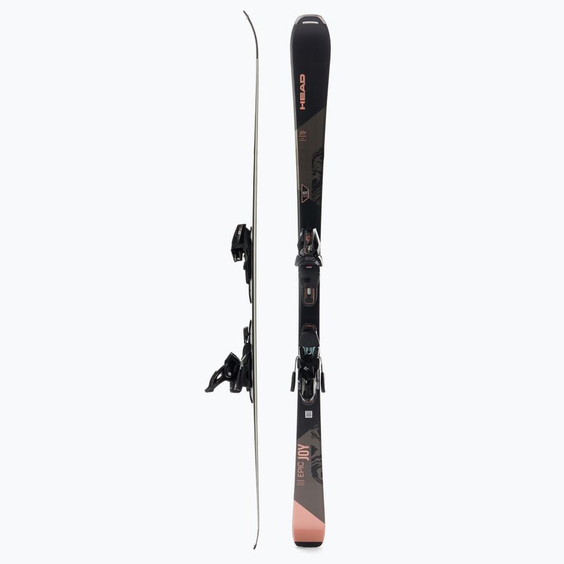 Moteriškos kalnų slidinėjimo slidės HEAD Epic Joy SW SLR Joy Pro + Joy 11 black 315610/100800 2