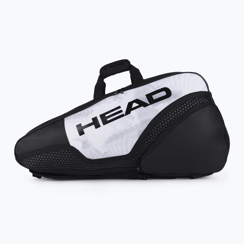HEAD Djokovic 6R Combi teniso krepšys 58 l baltos ir juodos spalvos 283121 2