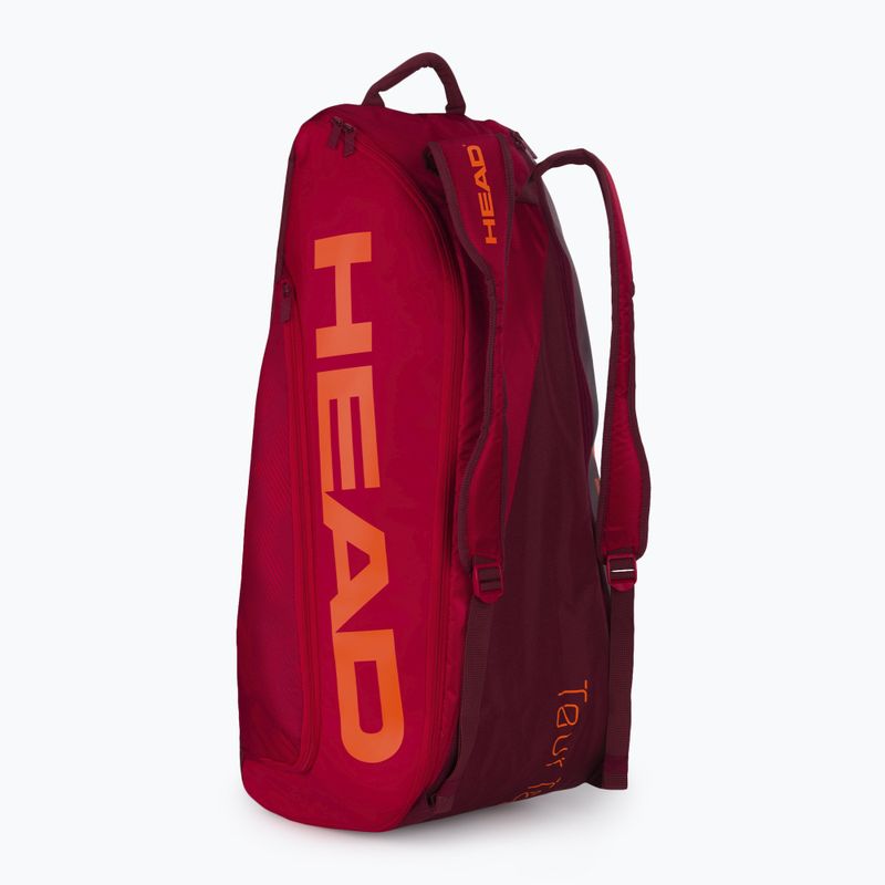HEAD Tour Team 9R Supercombi teniso krepšys 58 l raudonas 283171