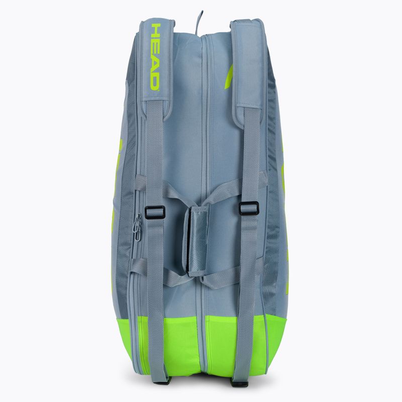 HEAD Core 6R Combi teniso krepšys 50 l pilkos spalvos 283401 4