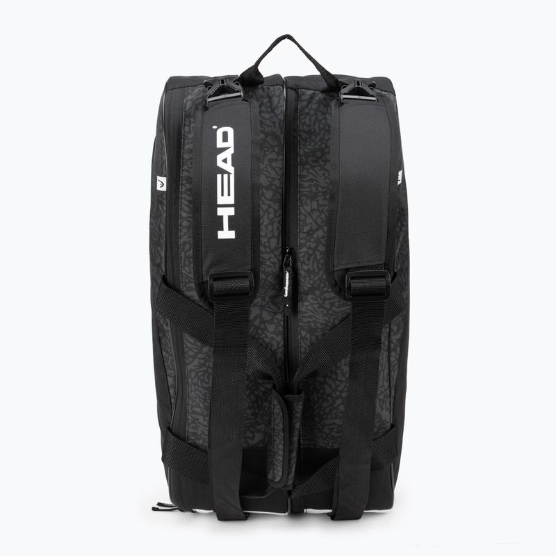 HEAD Tour Elite Padel Supercombi krepšys 46,4 l juodai baltas 283702 5