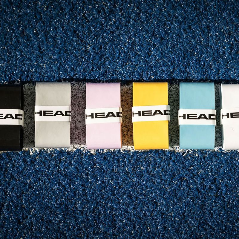 Padelio rakečių apvyniojimai HEAD Padel Pro 3 vnt. yellow 2