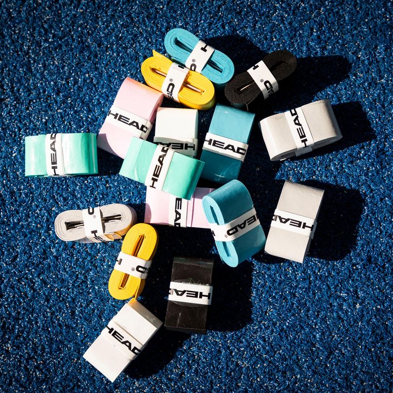 Padelio rakečių apvyniojimai HEAD Padel Pro 3 vnt. yellow 3