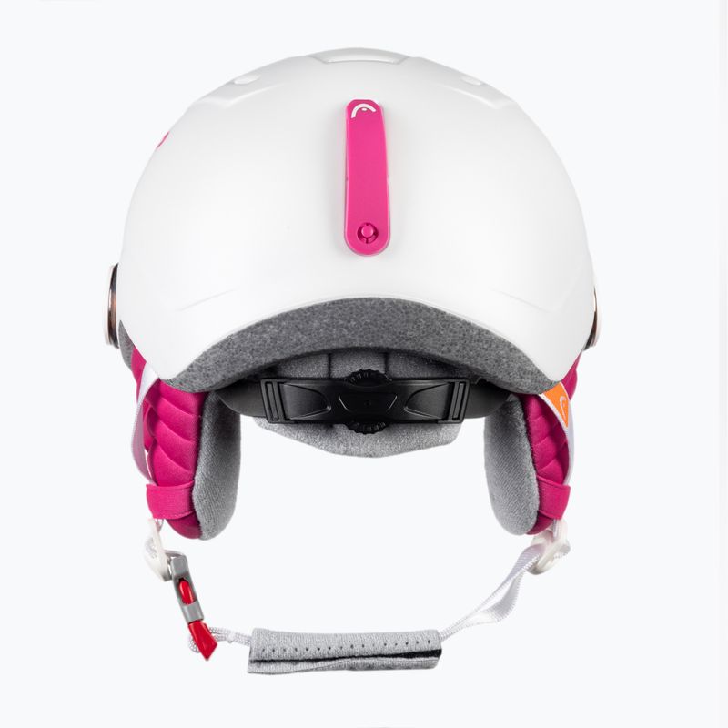 HEAD Maja Visor S2 vaikiškas slidinėjimo šalmas baltas 328172 3