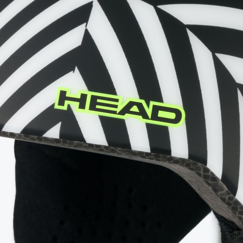 HEAD Mojo 2022 vaikiškas slidinėjimo šalmas baltai juodas 328632 6