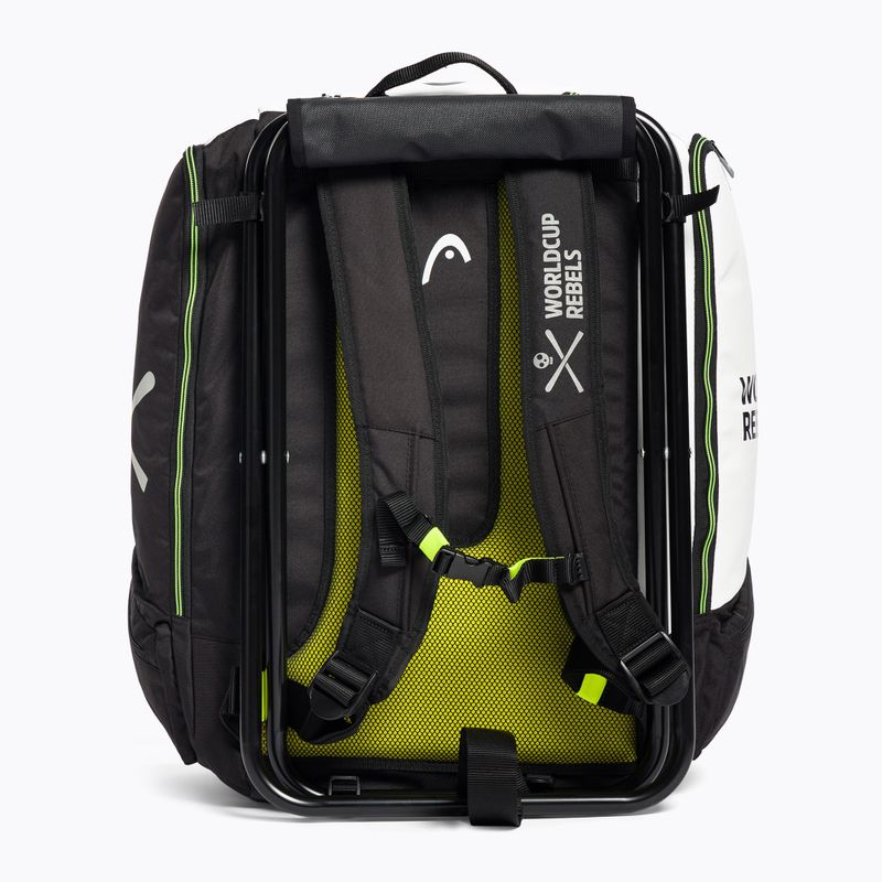 HEAD Rebels trenerių slidinėjimo kuprinė juoda ir balta 383962 3