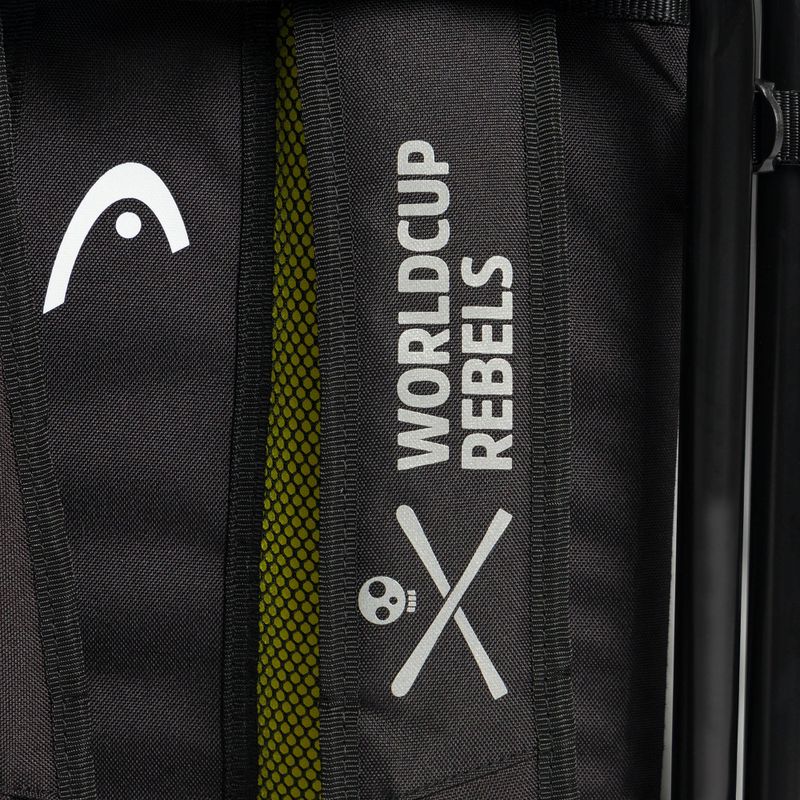 HEAD Rebels trenerių slidinėjimo kuprinė juoda ir balta 383962 7