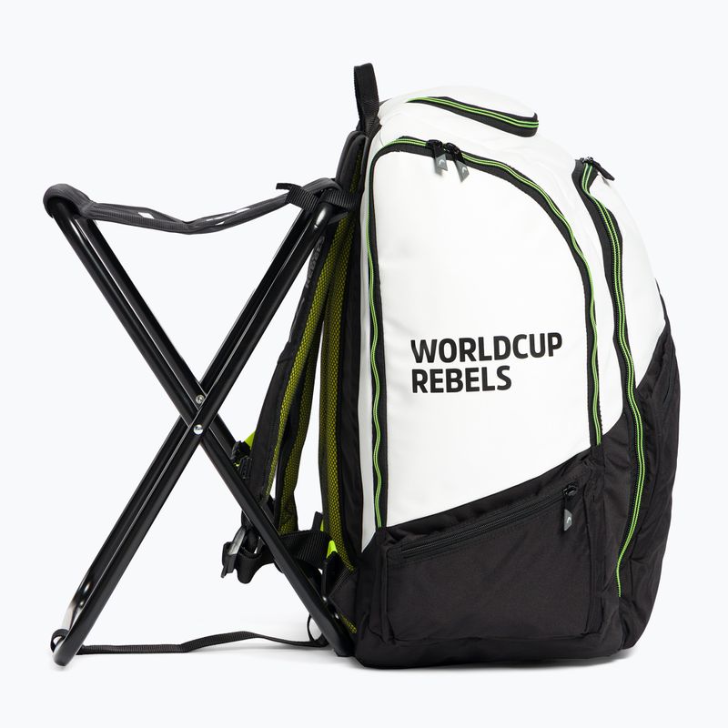 HEAD Rebels trenerių slidinėjimo kuprinė juoda ir balta 383962 9