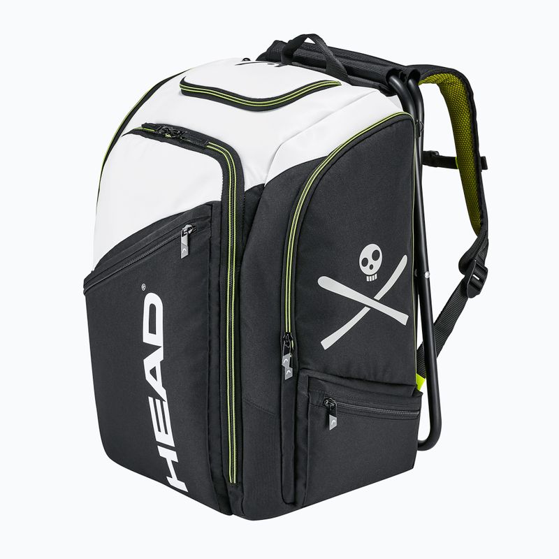 HEAD Rebels trenerių slidinėjimo kuprinė juoda ir balta 383962 10