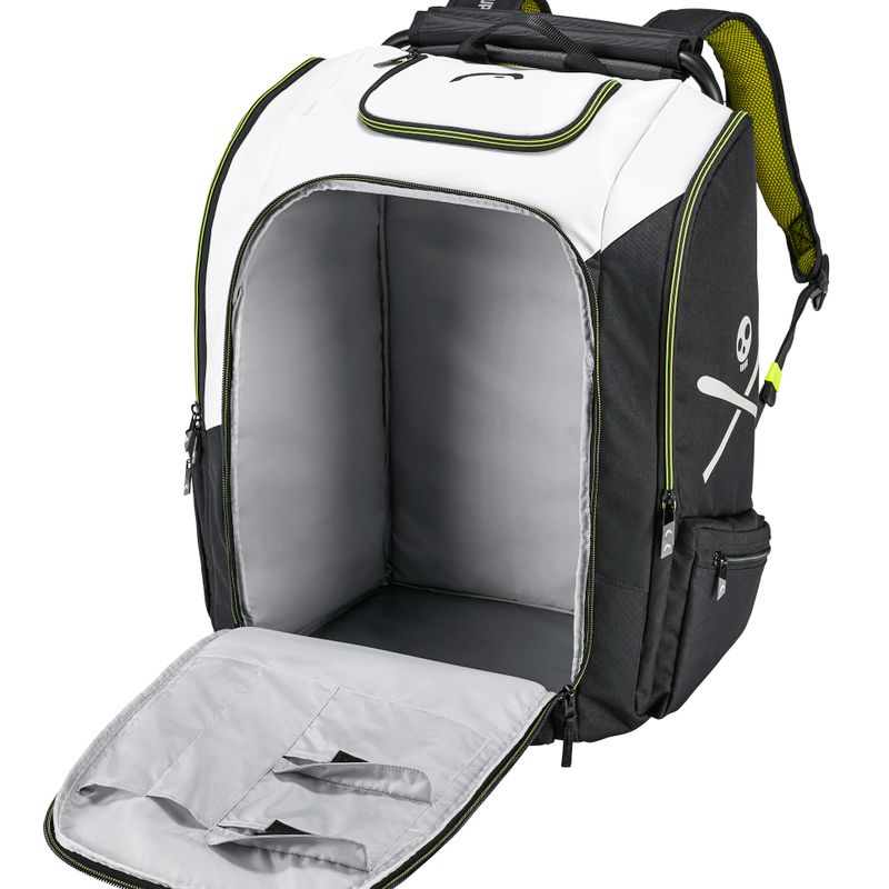 HEAD Rebels trenerių slidinėjimo kuprinė juoda ir balta 383962 14