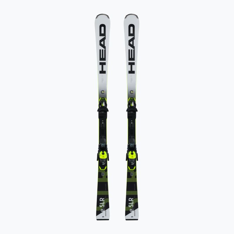 HEAD WC Rebels e-SLR SW LYT-PR + PR 11 kalnų slidės juoda/balta 313362/100885