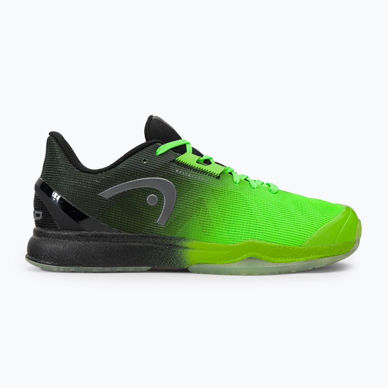 Vyriški skvošo bateliai HEAD Sprint Pro 3.5 Indoor green/black 273812 2