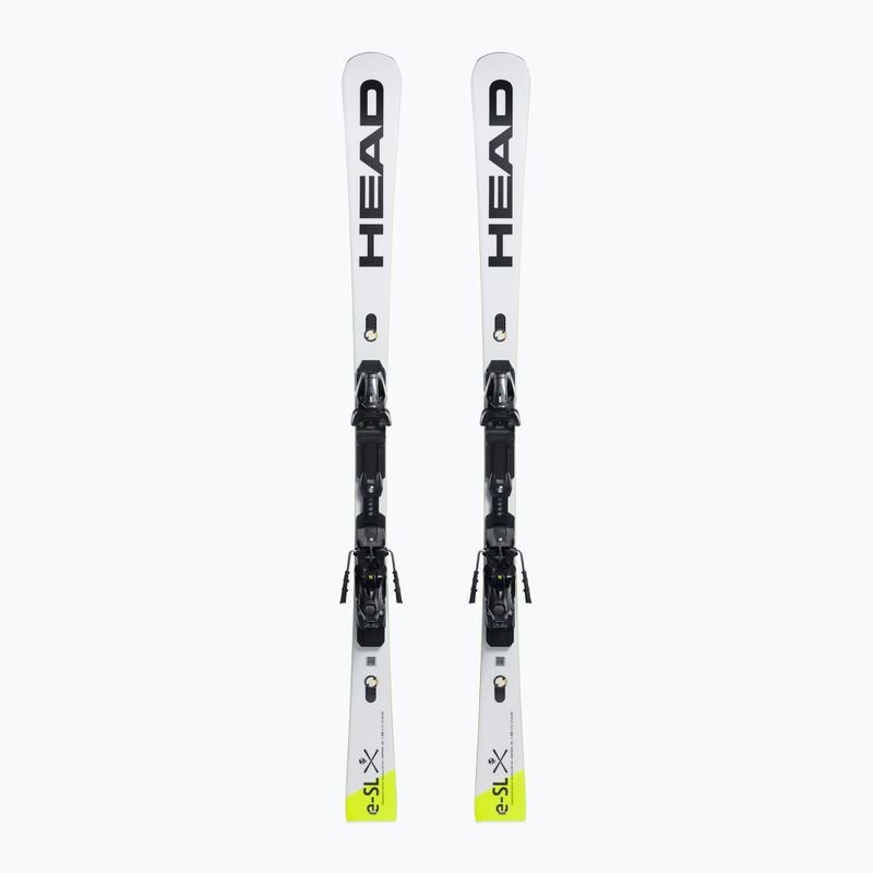 HEAD WC Rebels e-SL SW RP EVO 14 + PR 11 white 313202/100885 kalnų slidės