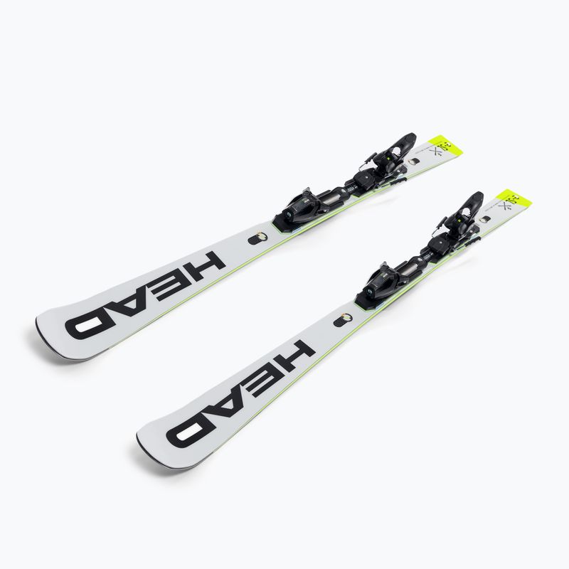 HEAD WC Rebels e-SL SW RP EVO 14 + PR 11 white 313202/100885 kalnų slidės 4