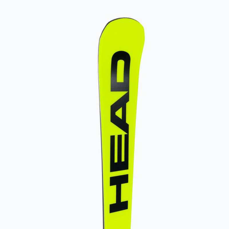 HEAD WC Rebels e-Race Pro SW RP WCR 14 + PR 11 geltonos 313252/100850 kalnų slidės 8