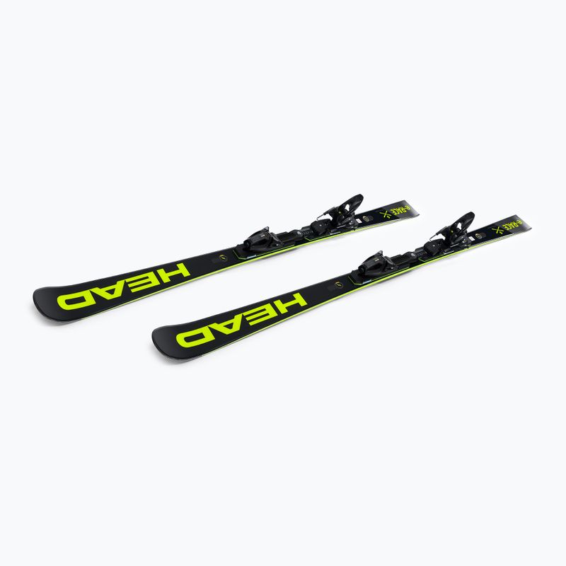 HEAD WC Rebels e-Race SW RP EVO 14 + PR 11 kalnų slidės juodos spalvos 313262/100885 4
