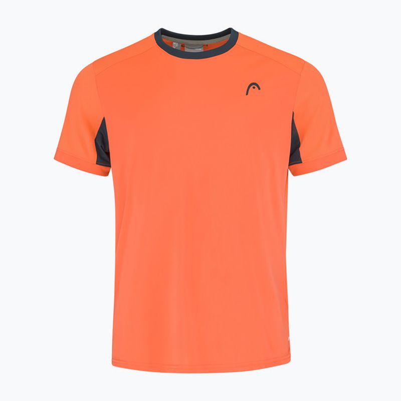 HEAD vyriški teniso marškinėliai Slice orange 811443FA